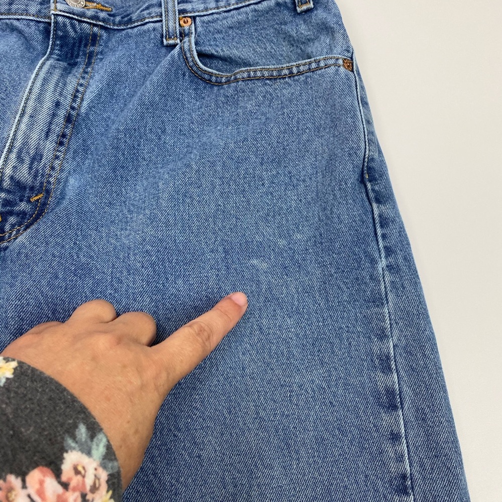 Vintage Levis 505 Mens Denim Jeans W36  L30 Distressed by Real Life Straight Leg - Picture 8 of 15